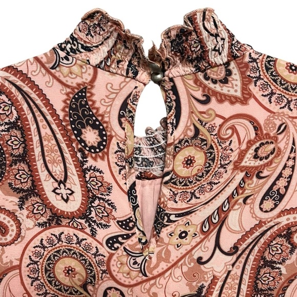 Anthropologie Cady Tiered Paisley Dress - Picture 7 of 12